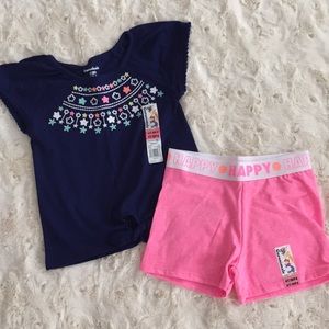 Cotton mix and match set - happy waistband